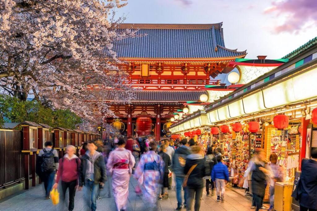 Апартаменти *301 Oshiage Sta 3Mins Walk! Wi-Fi Elevator Токіо Екстер'єр фото
