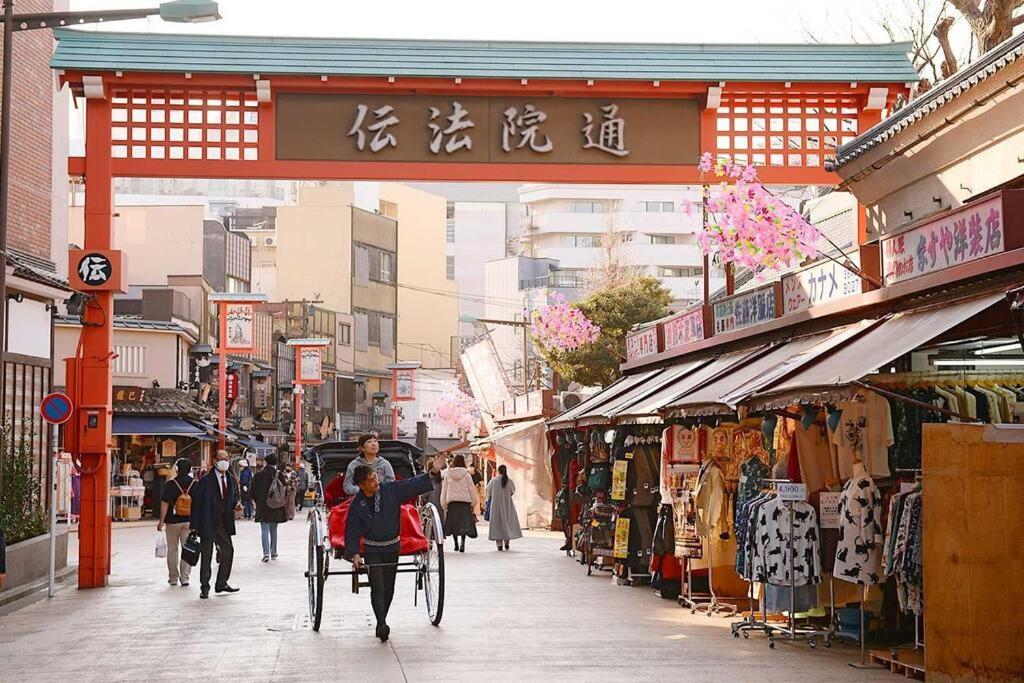 Апартаменти *301 Oshiage Sta 3Mins Walk! Wi-Fi Elevator Токіо Екстер'єр фото
