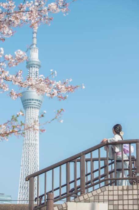 Апартаменти *301 Oshiage Sta 3Mins Walk! Wi-Fi Elevator Токіо Екстер'єр фото